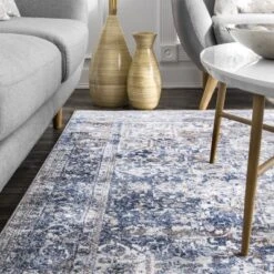NuLOOM Vintage Lilah Medallion Area Rug -Nuloom GUEST c8815db2 29ad 4e22 8ba5 e45aaa06bd75