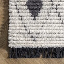 NuLOOM Joanna Diamond Trellis Soft Shag Fringe Area Rug -Nuloom GUEST c8939c37 0f09 49b0 a0c5 5b271f907729