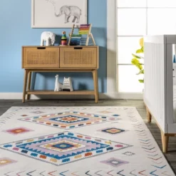 NuLOOM Marj Southwestern Kids Machine Washable Area Rug 15 NuLOOM Marj Southwestern Kids Machine Washable Area Rug -Nuloom GUEST c989ef0d 259d 44ad 8bd2 8b550feac304