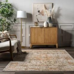 NuLOOM Aada Persian Machine Washable Area Rug -Nuloom GUEST c9ca47f5 0b7c 4762 b2b2 4d244b84f402