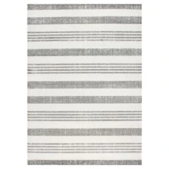 Striped Kelsi Gray Rug - NuLOOM -Nuloom GUEST caa2d0de 7e46 4b50 9f08 d27d2c7e5013