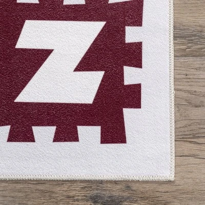 NuLOOM Peri Machine Washable Kids Alphabet Nursery Or Playroom Area Rug 2 NuLOOM Peri Machine Washable Kids Alphabet Nursery Or Playroom Area Rug - Image 2