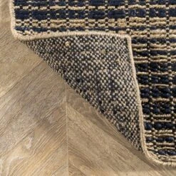 NuLOOM Danica Hand Woven Plaid Jute Area Rug -Nuloom GUEST cbfed297 c0c5 428d b410 416fc0290fc9