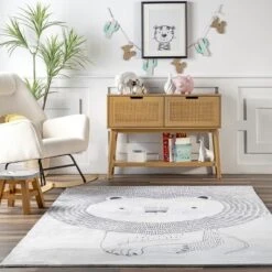 NuLOOM Kinslee Modern Lion Machine Washable Kids Area Rug 15 NuLOOM Kinslee Modern Lion Machine Washable Kids Area Rug -Nuloom GUEST d0a888ae 3249 4115 bca5 762788a35dbf