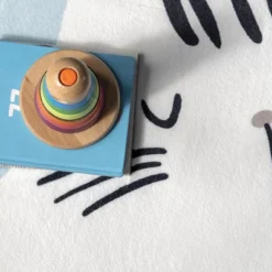 NuLOOM Adalynn Sleepy Cat Kids Machine Washable Area Rug 13 NuLOOM Adalynn Sleepy Cat Kids Machine Washable Area Rug -Nuloom GUEST d165f8e3 1958 4ec2 985e 9adf46dd0568