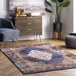 NuLOOM Veronica Vintage Medallion Area Rug