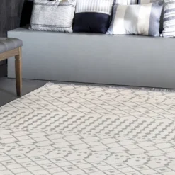 NuLOOM Indoor/Outdoor Trellis Rosalie Area Rug -Nuloom GUEST d6cd6ea1 543f 4673 b8fa 7f3c286185c5