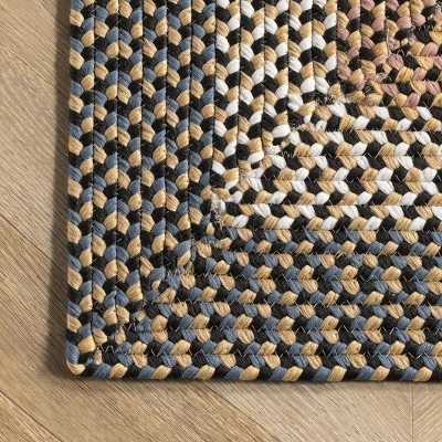 NuLOOM Gwyneth Braided Borders Indoor And Outdoor Patio Area Rug 4 NuLOOM Gwyneth Braided Borders Indoor And Outdoor Patio Area Rug - Image 4