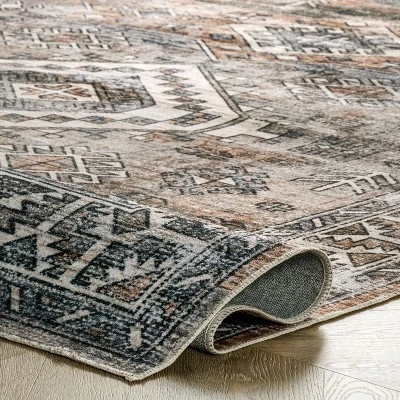 NuLOOM Bowie Machine Washable Pattern Area Rug 3 NuLOOM Bowie Machine Washable Pattern Area Rug - Image 3