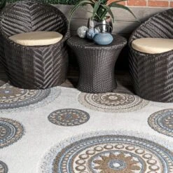 NuLOOM Andi Textured Geometric Indoor And Outdoor Patio Area Rug 15 NuLOOM Andi Textured Geometric Indoor And Outdoor Patio Area Rug -Nuloom GUEST db7b5b87 9767 41f6 941b 0019eb378f47