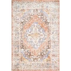 NuLOOM Vintage Kate Medallion Area Rug -Nuloom GUEST dcf11fcb 85e6 4e83 8517 3cc1fa16cf25