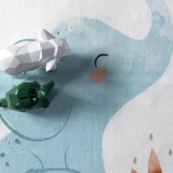 NuLOOM Elain Cheerful Elephant Machine Washable Kids Area Rug -Nuloom GUEST dcf9fc24 0d54 4c61 863c c518d70baff3