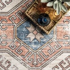 NuLOOM Mae Motif Machine Washable Area Rug -Nuloom GUEST df3dba37 7834 4902 925b 75d1c3e180af