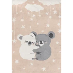 NuLOOM Bindi Koala Kids Machine Washable Area Rug -Nuloom GUEST e0b858e7 e356 4b9e 9ddd 8b521d0187e0