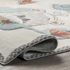 NuLOOM Edine Whimsical Hippo Kids Area Rug -Nuloom GUEST e38af03a 65ee 429d 9091 a0be5550ee42