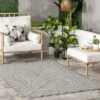 NuLOOM Idina Casual Scalloped Indoor/Outdoor Area Rug