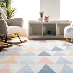 NuLOOM Penny Kids Geometric Nursery Or Playroom Area Rug 11 NuLOOM Penny Kids Geometric Nursery Or Playroom Area Rug -Nuloom GUEST e484d271 b02e 4c42 8849 eb1c31228a3d
