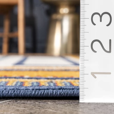 NuLOOM Bennie Transitional Striped Indoor/Outdoor Patio Area Rug 2 NuLOOM Bennie Transitional Striped Indoor/Outdoor Patio Area Rug - Image 2