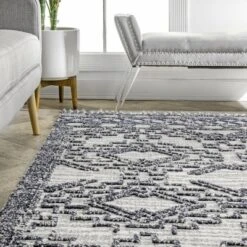 NuLOOM Diamond Opal Area Rug -Nuloom GUEST ec885b99 3fa8 44b5 a11e 3b3a25dda56d