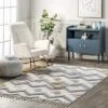 Kirsty Colorful Checkers Kids Tassel Area Rug