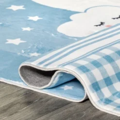 NuLOOM Peaceful Night Machine Washable Kids Area Rug -Nuloom GUEST ed383133 566a 466e a963 859db654f8a1