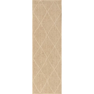 NuLOOM Billy Diamond Easy-Jute Machine Washable Area Rug 10 NuLOOM Billy Diamond Easy-Jute Machine Washable Area Rug - Image 10