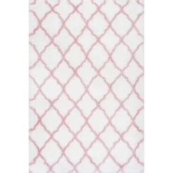 NuLOOM Nelda Trellis Kids Shag Area Rug 20 NuLOOM Nelda Trellis Kids Shag Area Rug -Nuloom GUEST eefc770d eb4b 461d 8a54 1c65681ef029