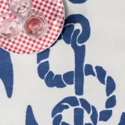 NuLOOM Rell Nautical Anchor Indoor And Outdoor Patio Area Rug -Nuloom GUEST f116fb44 fdc9 4329 b425 9dbf1423ddd7