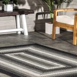 NuLOOM Gwyneth Braided Borders Indoor/Outdoor Patio Area Rug -Nuloom GUEST f14cc667 f0a4 4a91 9fb6 93e0d47a1f25