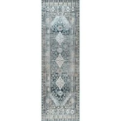 NuLOOM Vintage Melani Medallion Fringe Area Rug -Nuloom GUEST f288781a aa89 423e b038 8dbcbd68a15b