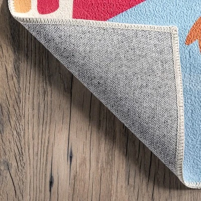 NuLOOM Paxton Machine Washable Kids Zoo Nursery Or Playroom Area Rug 3 NuLOOM Paxton Machine Washable Kids Zoo Nursery Or Playroom Area Rug - Image 3