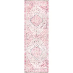 NuLOOM Patsy Vintage Medallion Machine Washable Area Rug -Nuloom GUEST f36c26fe 0e99 4efc 9819 978b62a3dccb