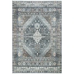 NuLOOM Vintage Melani Medallion Fringe Area Rug -Nuloom GUEST f44967e5 daf4 44ee ae51 ed3494c1db2a