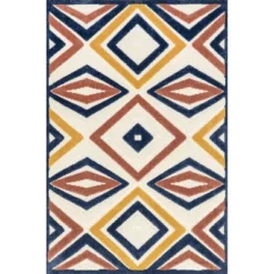 NuLOOM Salena Transitional Diamond Indoor/Outdoor Patio Area Rug -Nuloom GUEST fa295b26 fd48 4307 930c a68ec7e3b005
