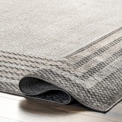 NuLOOM Anya Machine Washable Casual Border Area Rug 3 NuLOOM Anya Machine Washable Casual Border Area Rug - Image 3