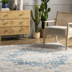 NuLOOM Alessandra Millifleur Medallion Area Rug -Nuloom GUEST feb5fe60 f62a 4b69 90b0 8101cb53ecdc