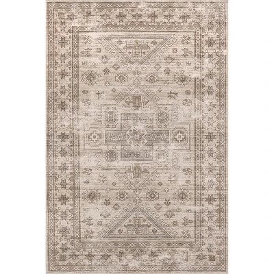NuLOOM Amie Persian Border Machine Washable Area Rug 10 NuLOOM Amie Persian Border Machine Washable Area Rug - Image 10